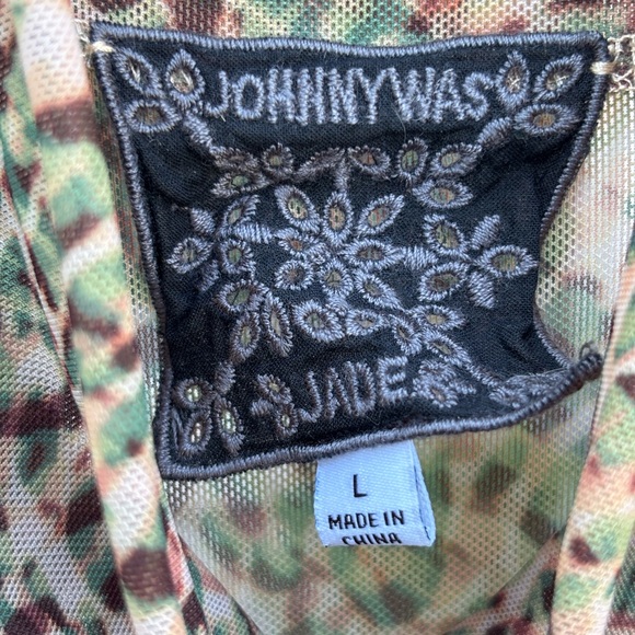 Johnny Was Mesh Tee - Picture 2 of 6